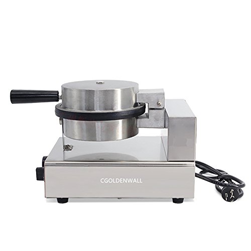 NP-692 Kommerziellen Eistüte Maker von Cgoldenwall丨180 ° Rotation Material Antihaft und Austauschbares Backform丨0-300℃ 1500W Ei Rolle Maschine Ei Crepes 3-5Minuten Uniform Backen – Bild 3