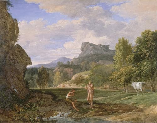 Peinture Pierre Henri De Valenciennes Argus affiche decorative 60x90cm
