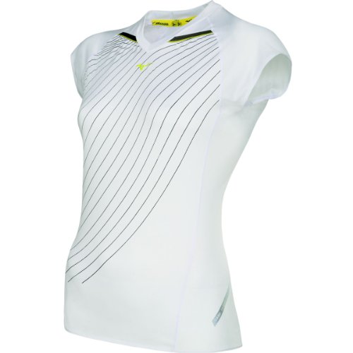 T-Shirt de Course Akemi Mizuno pour Femme : vêtement de running respirant coloris noir taille M
