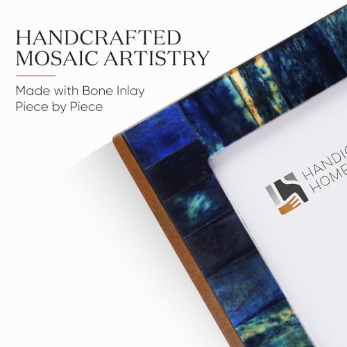 Image of Handicrafts Home 4x6 Picture Frames Pack of 2 - Vintage Collection Handcrafted Photo Frames, Perfect for Wall & Tabletop Display, Ideal Home Decor Gift