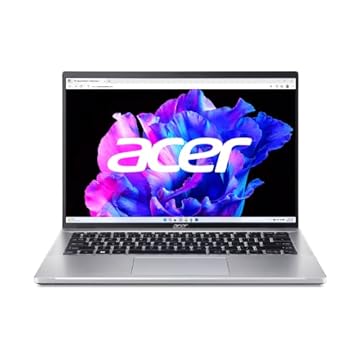 Acer Notebook Swift Go 14 fino e leve | Tela 14" 2.2K 2240 x 1400 100% sRGB | Intel Core i5-1335U | Intel Iris Xe Graphics | 8GB LPDDR5 | 512GB Gen 4 SSD | Intel WiFi 6E AX211 | SFG14-71-51-5 2TV