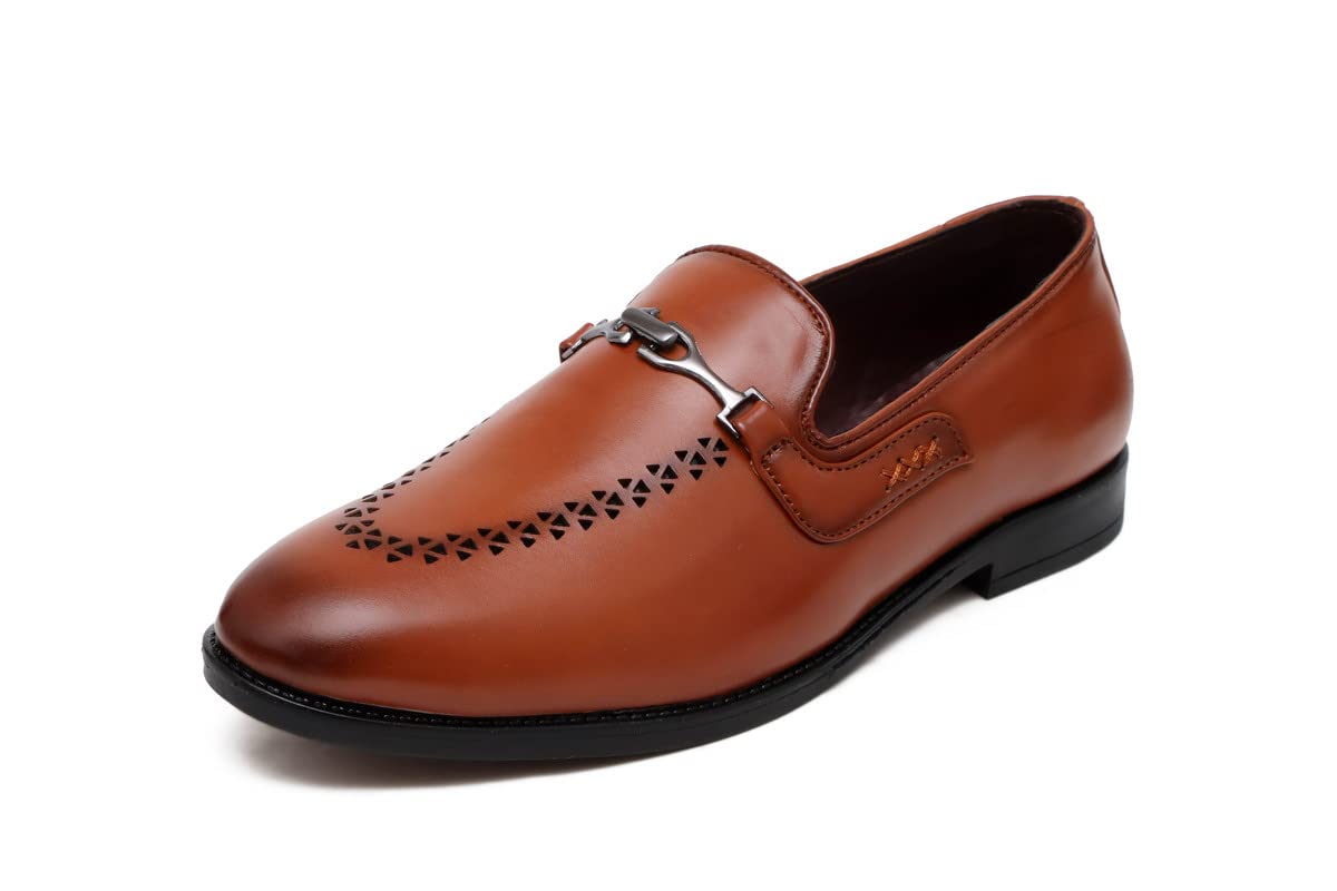 EAST WING Tan Vegan Leather Lofar Shoshe for Man - 09 UK (B0BQDQD4YP) Amazon Price History, Amazon Price Tracker