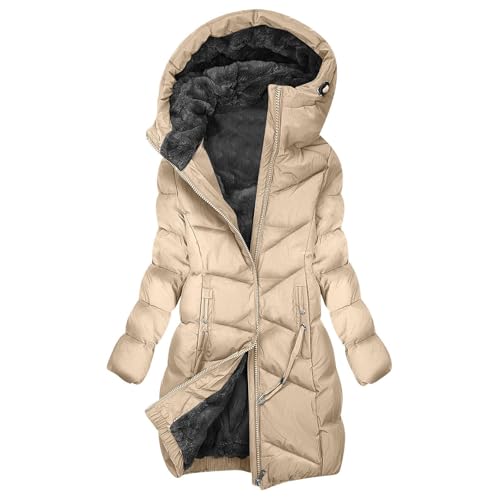 Long Hood for Ladies Fall Winter Hooded Plain Padded Jacket Hoods Outfits Women 2025 Y2K