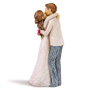 Aidlnshusbandandwifehugfigurinevalentinesdaygiftforwifegirlfriendhusbandboyfriendromantichandpaintedsculpturecouplefigureanniversaryweddinggiftcanthelpfallinginlove Urban Country Home Decor Aidlns husband and wife hug figurine valentines day gift for wife girlfriend husband boyfriend romantic hand painted sculpture couple figure anniversary wedding gift cant help falling in love urban country home decor
