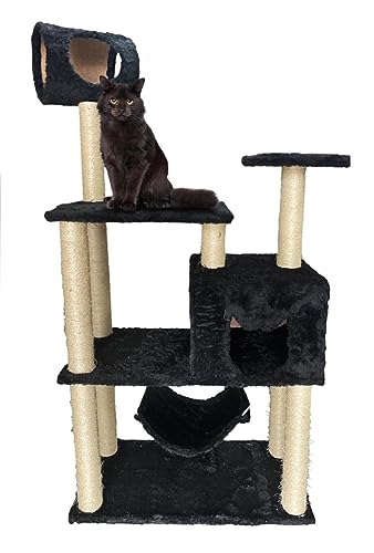 Arranhador Gato Gigante Harem Top (Preto)