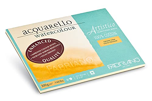 Fabriano Artistico Watercolor Block, 9