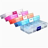 werkzeugkoffer leer kaufen Produktgröße: Außengröße der Aufbewahrungsbox: 13 * 6.6 * 2.2 cm, Standard-Innengittergröße der Aufbewahrungsbox: 2.4 * 3 cm