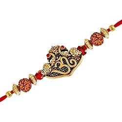 Mahi Purely Divine Om Rakhi Bracelet for beloved brothers (PARA1100597PR)