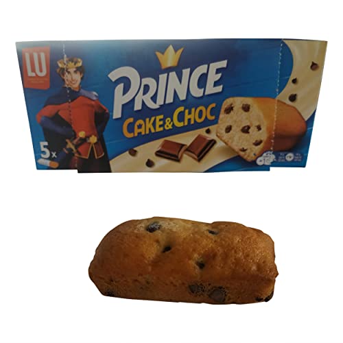 Lu Prince Biscuits | Lu Biscuits | Gâteaux Doux Avec Des Morceaux De Chocolat | Lu Prince Choco Prince | 5.29 Onces Poids Total | 150 Grammes Total