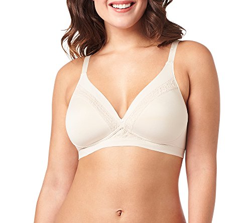 Olga Women's Plus Size Cloud 9 Wire Free Triangle Bra