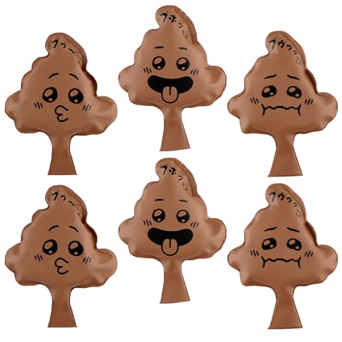 DGUSO Furzkissen, Pupskissen, 6 Stück Fart pad Poop Shaped pad, das Interessanteste Trickspielzeug, Langlebig und Sicher, Kann Lange Verwendet Werden, Gibt Keinen Schlechten Geruch ab