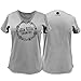John Deere Country Wreath V-Neck Women's T-Shirt-Oxford-Large