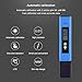 Digital PH Meter, PH and TDS Meter Combo, PH TDS EC & Temperature 4-in-1 Water Quality Tester, High Accuracy PH Water Tester for Household Drinking, Pools, Hydroponics and Aquarium