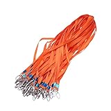 Cordon pour badge - facile à clipser et à détacher pour les objets avec des clips de cordon, sangle de cou