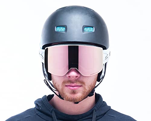 Red Bull Spect Skibrille mit magnetischem Linsenwechselsystem