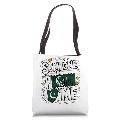 Someone In Pakistan Loves Me Long Distance Tote Bag