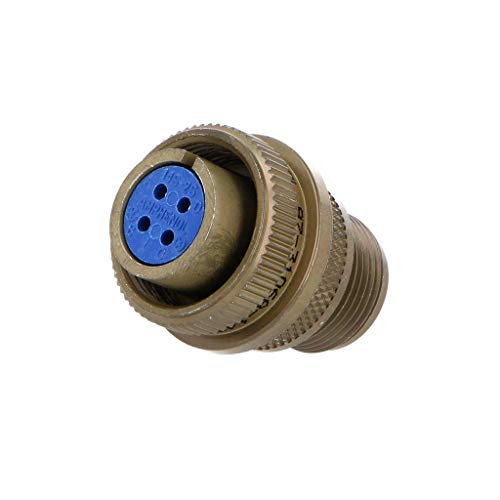 Connecteur rond 97-3106A-14S-2S mâle femelle à 4 pins argentés pour liaison stable