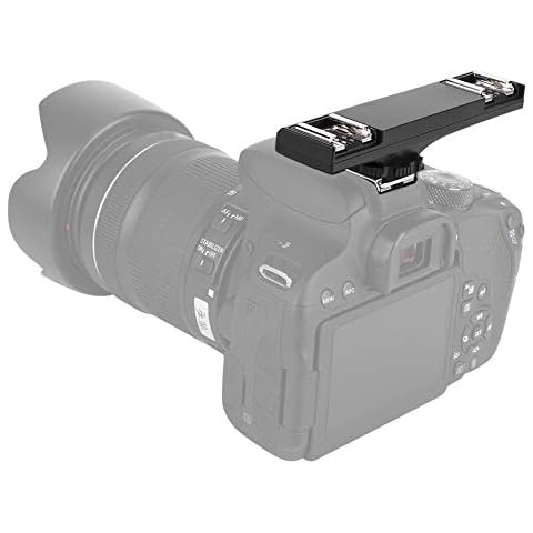 Soporte Dual para Flash TTL Nikon y Canon Topiky Cover