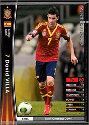 Amazon.co.jp: WCCF/12-13 2.0ver/A80/スペイン代表/ダビド・ビジャ