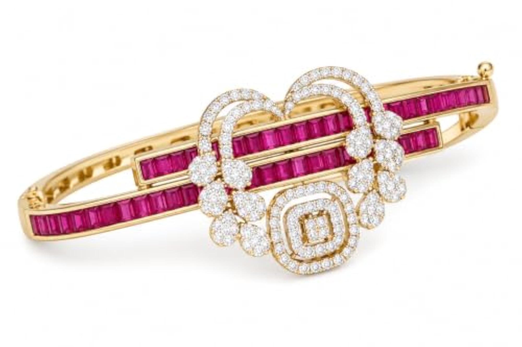 Women's Ruby Knot American Diamond Bracelet