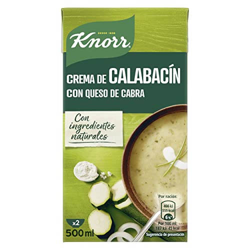 Knorr Crema Calabacín con Queso de Cabra, 500ml