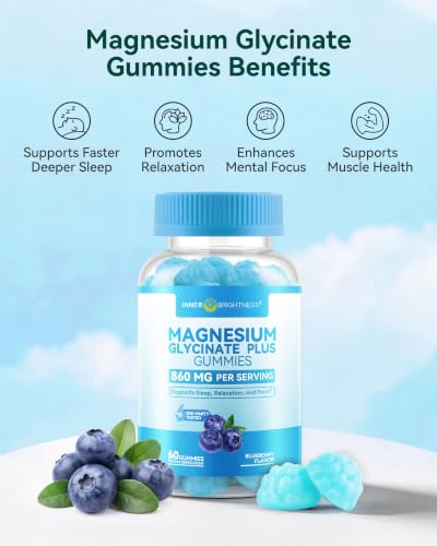Image of Magnesium Glycinate Plus Gummies 860mg, Sugar-Free, Adults & Kids 4+