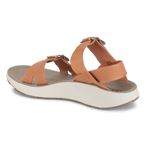 Image of Tread Labs Women's Salinas Comfortable Lightweight Arch Support Sandals for Walking, 8, Apricot