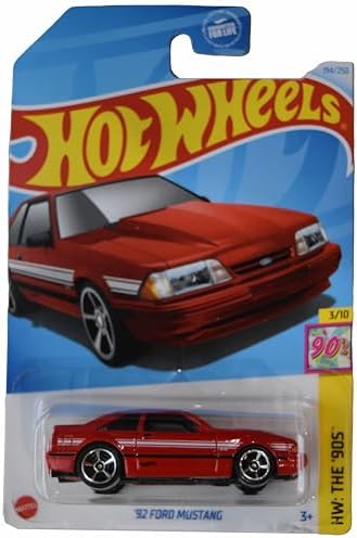 Hot Wheels '92 Ford Mustang, The '90s 3/10 [red] 194/250
