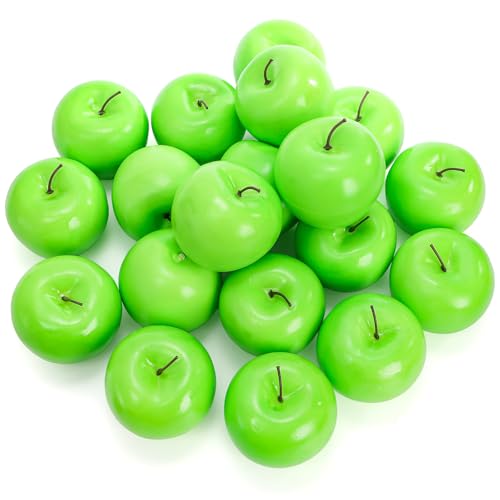 ZEAYEA Green Artificial Apples
