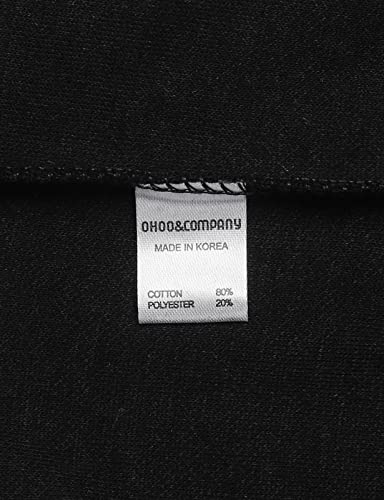 Givon Womens Lightweight Thin Quarter Zip-Up Pullover Hoodie Sweatshirt With Quilting Kanga Pocket/Dcf203-Black-Xxl #TOP5