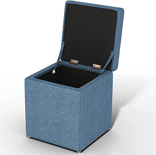 Repose-pieds ottoman en PU pour ranger vos objets et libérer l'espace - 2