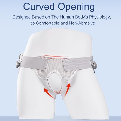 Faja para Hernia Inguinal Ajustable con Almohadillas de Compresión miniatura 3