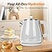 Retro Electric Kettle 1.8L, All Stainless Steel Hot Water Electric Kettle for Boiling Water, BPA Free Tea Kettle, 1350W Fast Boil, Auto Shut Off & Boil-Dry Protection