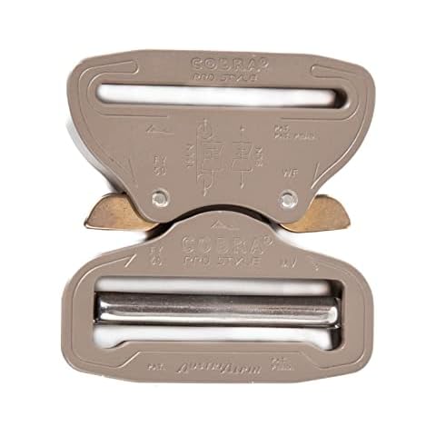 AustriAlpin Cobra Buckle 7075 Aluminum Quick Release Adjustable Elephant Grey (2" 50MM) Cover