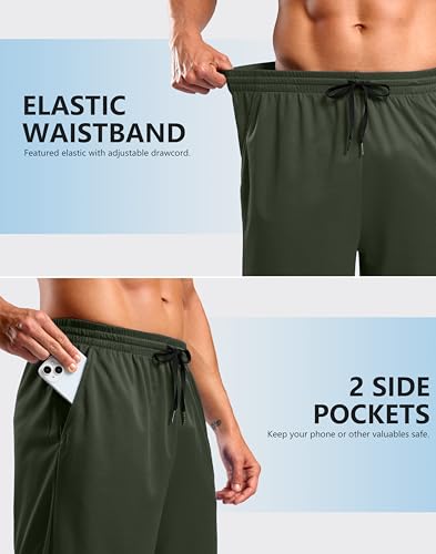 Image of G Gradual Men's Athletic Workout Shorts with Pockets 5 inch /7 inch /9 inch Lightweight Quick Dry Gym Basketball Running Shorts for Men