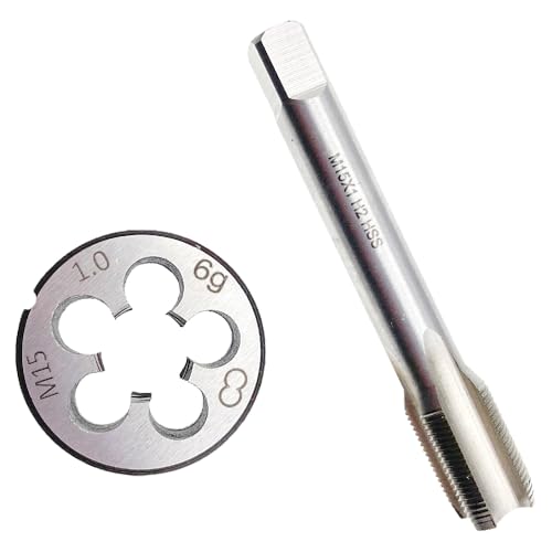 M15 x 1 Tap and Die Set Right Hand Metric Thread RH M15x1 Round Tool