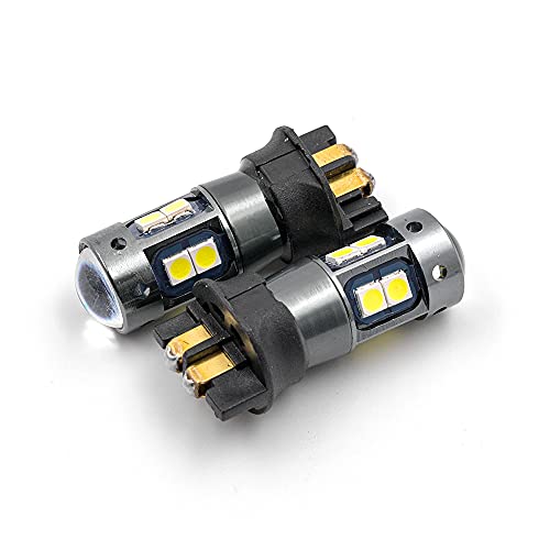 njssjd Ampoule de feu de stationnement LED DRL PW16W PW24W PWY24W Ampoule de feu de circulation diurne LED pour V.olks Golf MK7 Saloon Estate Golf Sportsvan CC...