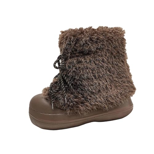 Chaussures de neige femme tendance hiver semelle souple