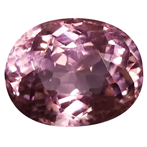 Pierre précieuse tourmaline rose naturelle 1,42 ct coupe ovale éclat d'exception Mozambique