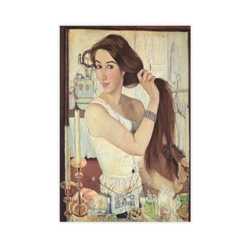 Impression sur toile de Zinaida Serebriakova avec une finition artistique soignée