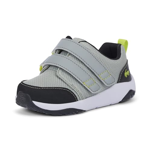 See Kai Run - Ryder Adapt II Adaptive Athletic Shoe for Toddlers, Gray, 8