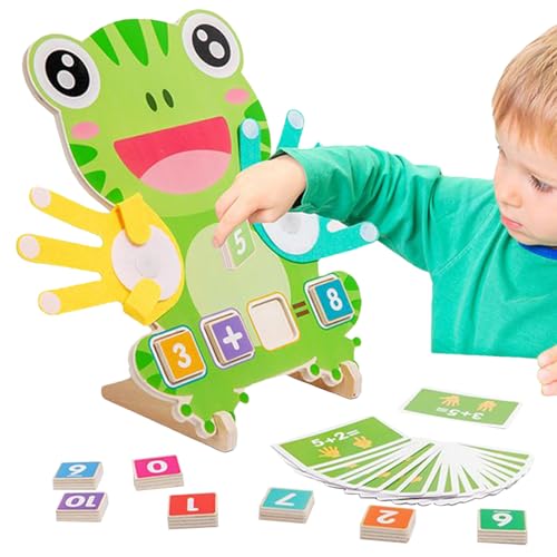 Juegos matemáticos de madera como regalo educativo de cumpleaños para niños de kindergarten