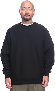 [B＆T CLUB] サカゼン (ビーアンドティークラブ) スウェットトレーナー 3L 4L 5L 6L 7L 8L 9L 裏起毛 ヘビーウェイト 厚手 トップス プルオーバー 大きいサイズ メンズ