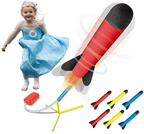 image for Play22 Toy Rocket Launcher for Kids Shoots Up to 100+ Feet - Play Laun