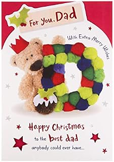 Hallmark Christmas Card for Dad - Cute Wellibobs Design