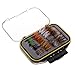 Luzhengyang 72pcs Fly Fishing Flies Kit Bass Salmon | Assorted Wet Dry Nymph Flies Hooks Artificial Feather Metal Box Included | for Trout, Perch, and Bass Fishing Enthusiasts | Amazon
