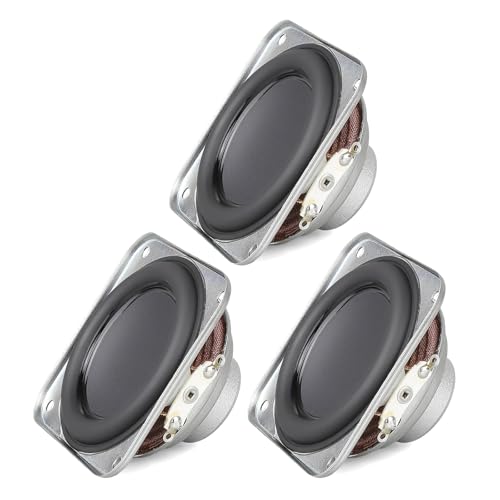 53mm 2�C���`��������4�I�[��5W 16�R�A���o�[�R�[���X�s�[�J�[�A�N���A�Ńp���t���ȃT�E���h�̃z�[���V�A�^�[�X�s�[�J�[