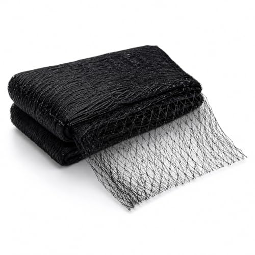YongChiMaoYi filet anti oiseaux noir PE 4 x 10 m