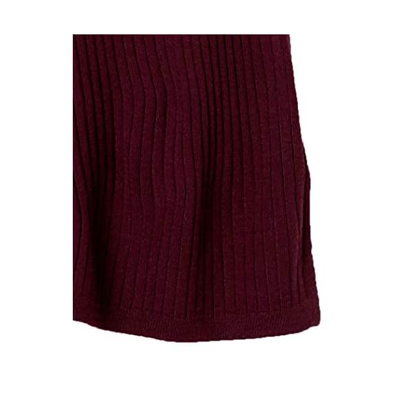 Amazon-Essentials-Womens-Soft-Ribbed-Long-Sleeve-V-Neck-Knee-Length-Classic-Fit-Sweater-Dress Amazon Essentials Women's Soft Ribbed Long-Sleeve V-Neck Knee Length Classic-Fit Sweater Dress, Burgundy, Large