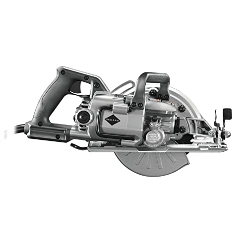 Image of SKIL 7-1 /4 inch Worm Drive Circular Saw With Twist Lock Plug- SPT77W-71